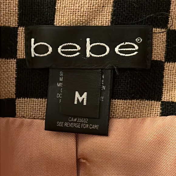 Bebe Wool Belted Trench Coat with Lining. - Picture 10 of 16